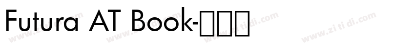 Futura AT Book字体转换